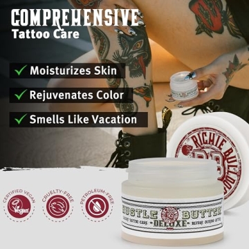 Vegan Tattoo Aftercare: Hustle Butter 5oz & 1oz