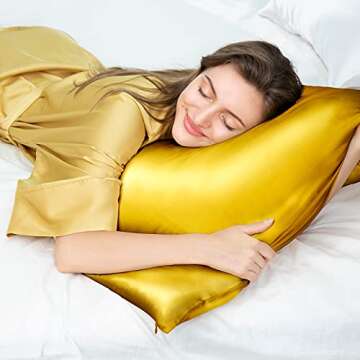 Luxurious Mulberry Silk Pillowcase for Beauty and Comfort