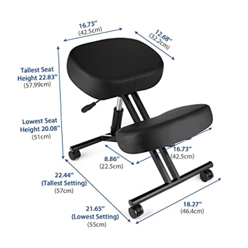 Himimi Ergonomic Kneeling Chair for Office and Home Use