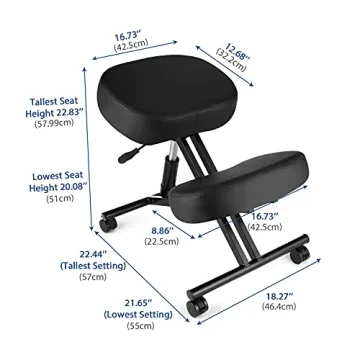 Himimi Ergonomic Kneeling Chair for Office and Home Use