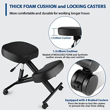 Himimi Ergonomic Kneeling Chair for Office and Home Use