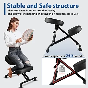 Himimi Ergonomic Kneeling Chair for Office and Home Use