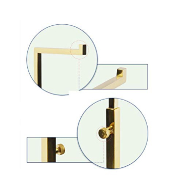 Stylish 2-Pack Metal Handbag Display Rack for Organizing Purse