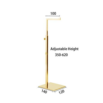 Stylish 2-Pack Metal Handbag Display Rack for Organizing Purse