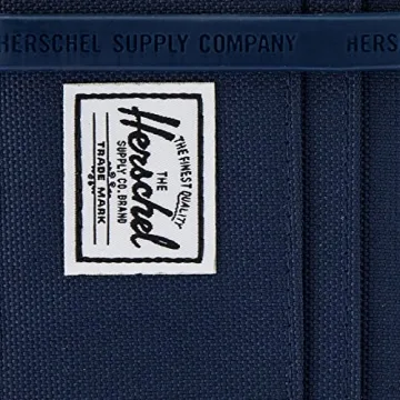 Herschel Men's Charlie Navy RFID Card Case Wallet