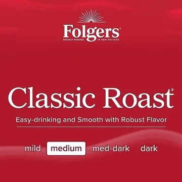 Folgers Classic Roast Coffee K-Cup Pods, 72 Count