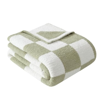 Cozy Checkered Throw Blanket for All Seasons - BEDHACEM