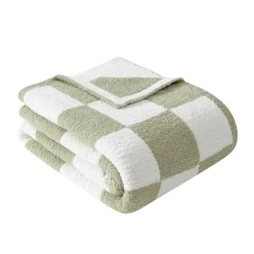 Cozy Checkered Throw Blanket for All Seasons - BEDHACEM