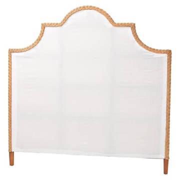 Stylish Bali & Pari Melanie Rattan Headboard for King Beds