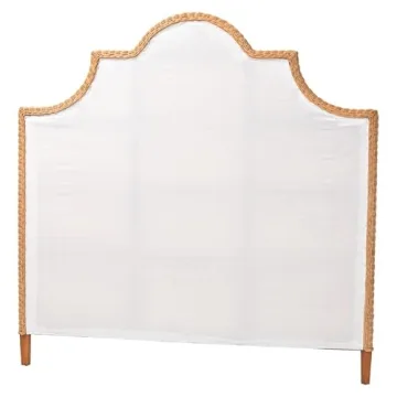 Stylish Bali & Pari Melanie Rattan Headboard for King Beds