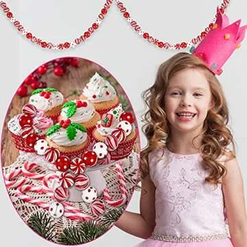 Crafting Made Easy with Candy Cane Wooden Beads