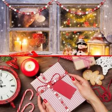 Crafting Made Easy with Candy Cane Wooden Beads