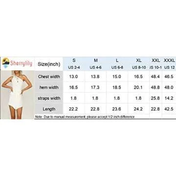 Sherrylily Womens Romper Outfits Sleeveless Vests Tops Tie Front Pants Overalls Jumpsuits