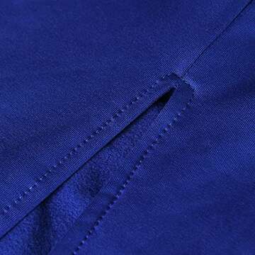 PRIMODA Women's Spaghetti Strap Backless Thigh-high Slit Bodycon Maxi Long Dress Club Party Dress(RoyalBlue XL)