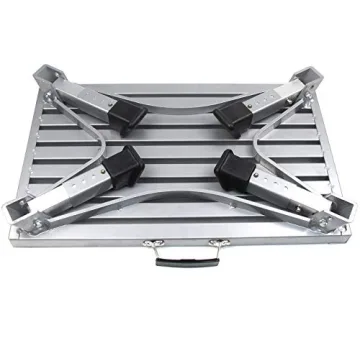 HELESIN RV Step Stool with Adjustable Height and Handle