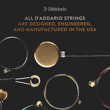 D'Addario Kaplan Amo Violin Strings - Premium Warm Tone