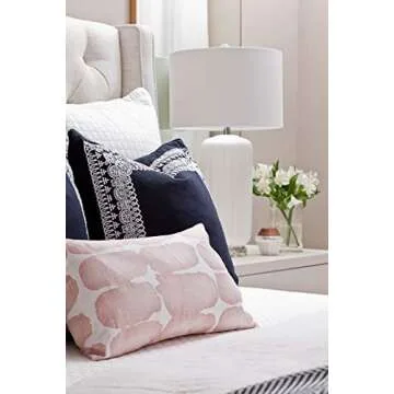 FRS RFS Blush Pink Pillow Cover Decorative Sham 20"x20" Pillowcase