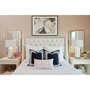 FRS RFS Blush Pink Pillow Cover Decorative Sham 20"x20" Pillowcase