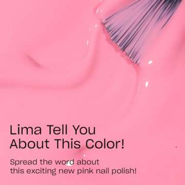 OPI Nail Lacquer Lima Tell You About This Color! | Opaque Soft Pink Crème Chip Resistant Nail Polish | Peru Collection