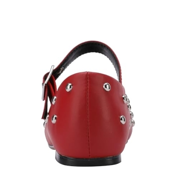 COVIBESCO Stylish Mary Jane Flats for Women - Comfortable Ballerina Shoes