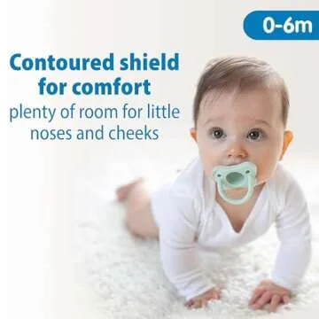 Dr. Brown's HappyPaci Silicone Pacifier, Safe & Comfortable