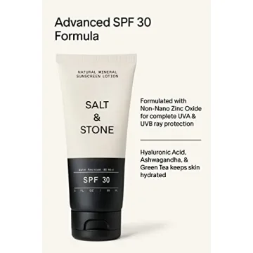 SPF 30 Mineral Sunscreen Reef Safe Water Resistant Vegan