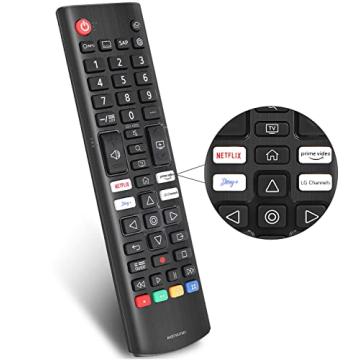 Gvirtue Universal Remote Control Replacement for LG TVs - Effortless Streaming & Setup