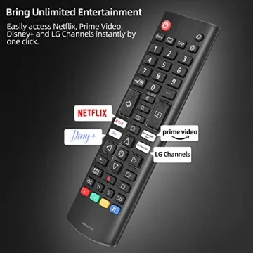 Gvirtue Remote for LG TVs - Universal, Easy Setup & Fast Access