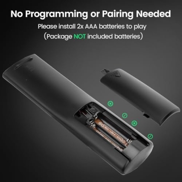 Gvirtue Remote for LG TVs - Universal, Easy Setup & Fast Access