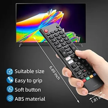 Gvirtue Remote for LG TVs - Universal, Easy Setup & Fast Access