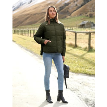 Watashi Lightweight Packable Puffer Jacket for Women