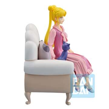 Ichibansho Figure - Sailor Moon Cosmos The Movie - Usagi & Luna -Antique Style-, Bandai Spirits Collectible Figure