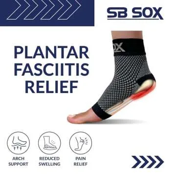 SB SOX Plantar Fasciitis Relief Socks - Comfort and Recovery Solutions for Foot Pain