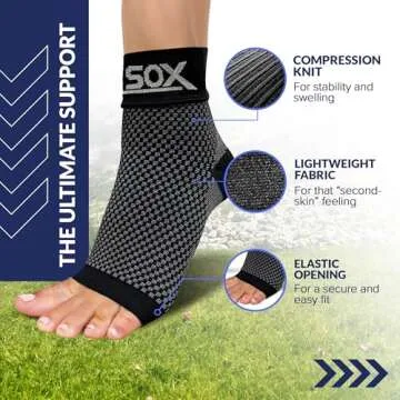 SB SOX Compression Socks for Plantar Fasciitis Relief