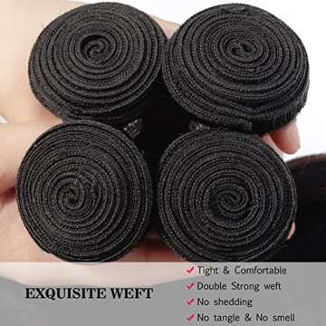 Beauty Princess Body Wave Human Hair Bundles 10A Brazilian