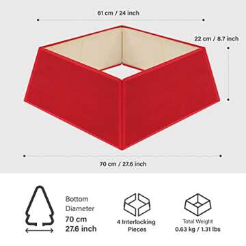 Tree Nest Christmas Tree Collar - Eco-Friendly & Stylish