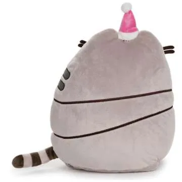 Gund Pusheen Holiday Xmas Light Up LED Plush Stuffed Animal Cat