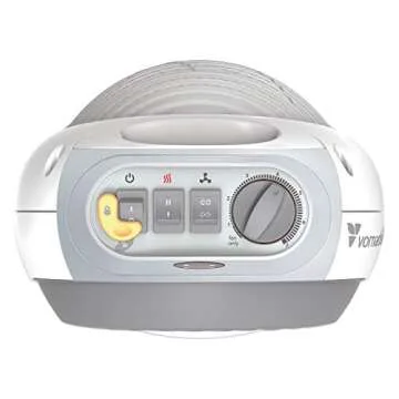 Vornadobaby Tempa Nursery Electric Heater for Safe Comfort