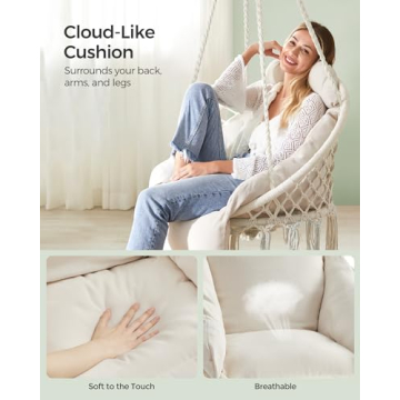 SONGMICS Hanging Chair - Comfort and Style Combined in One