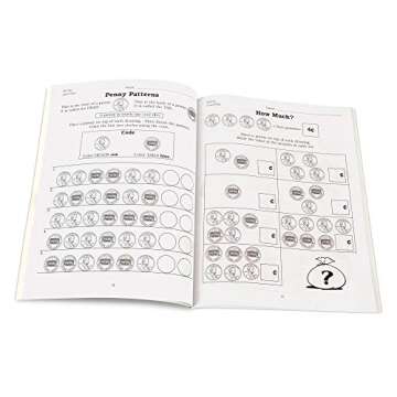 Learning Resources Teaching and Learning Money Activity Book, Counting/Sorting, Grades 4+