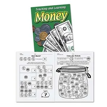 Learning Resources Teaching and Learning Money Activity Book, Counting/Sorting, Grades 4+