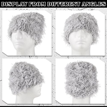 ramede Distressed Knitted Beanie for Men and Women