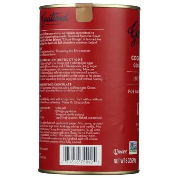 Premium E Guittard Cocoa Powder for Chocolate Lovers