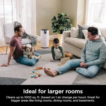 Shark Air Purifier for Home Large Room with Clean Sense Technology, HEPA Air Filter, Ideal for 1000 ...