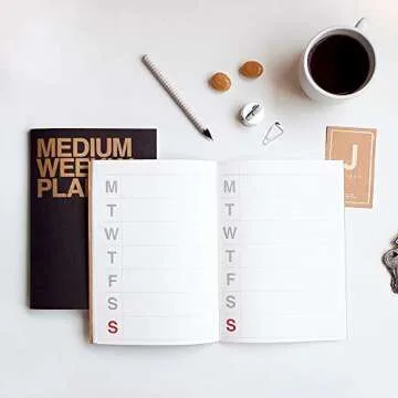 Stylish JSTORY Medium Weekly Planner for Year-Round Use
