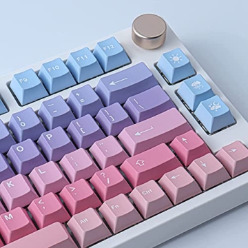 JOMKIZ 129 Keys PBT Keycaps for Mechanical Keyboards