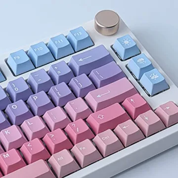 JOMKIZ 129 Keys PBT Keycaps for Mechanical Keyboards