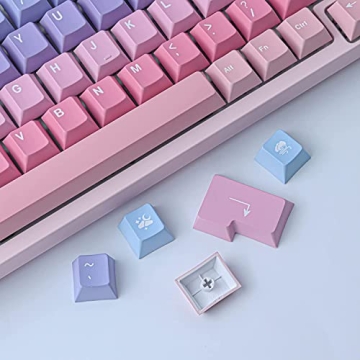 JOMKIZ 129 Keys PBT Keycaps for Mechanical Keyboards
