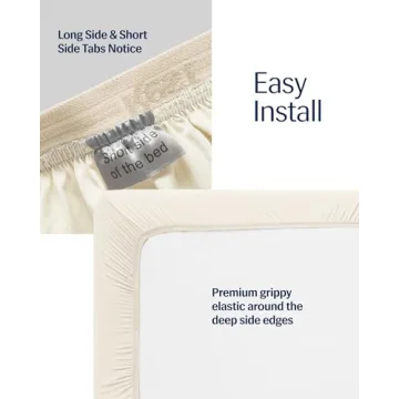 REST® Evercool®+ Fitted Sheet, King Size, Snow Ivory, 15" Deep (up to 18’’), Breathable Bedding for Hot Sleeper and Night Sweats, Bed Sheet with Ionic+ Self-Cleaning Silver Yarn for Sensitive Skin