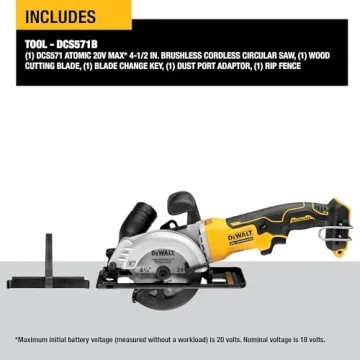 DEWALT ATOMIC 20V MAX* Compact Circular Saw Tool Only